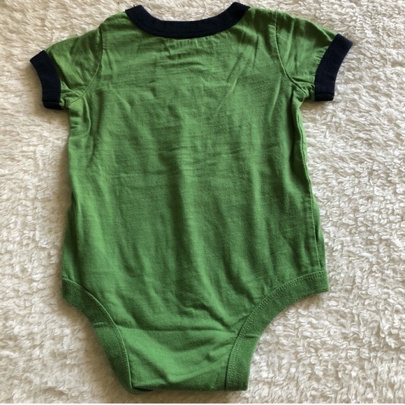 Gap 6/12 Month Pipsqueek Green Onesie - Picture 5 of 5